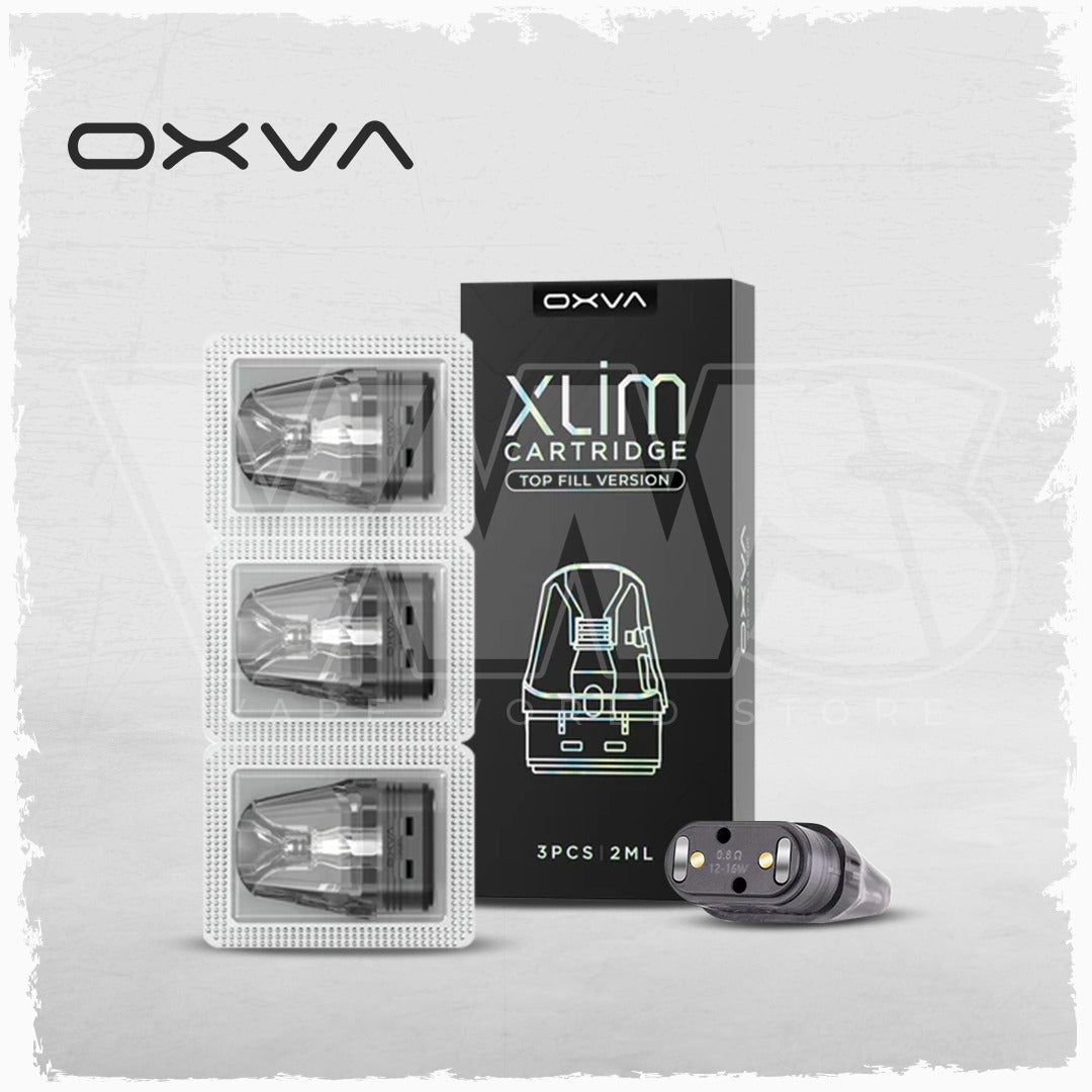 OXVA - Xlim V3 Top Fill Cartridge 3Pcs/Pack  Vape World Store